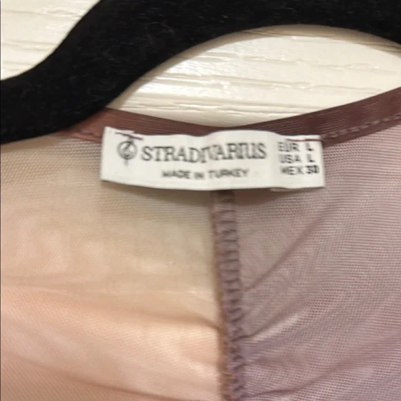 Stradivarius Sheer Ruched Sheer Cardigan - Picture 2 of 11
